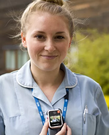NHS Nurse Reveal Camera