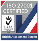 72 60x62 UKAS ISO 27001 british assessment bureau logo